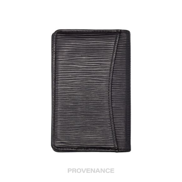 🔴 Louis Vuitton Pocket Organizer Wallet - Black Epi Leather - Picture 3 of 8
